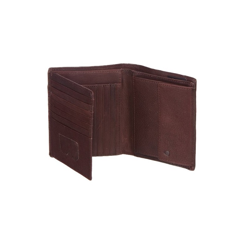 Strellson Mens Harrison BillFold V8 Wallets Brown Braun (dark brown