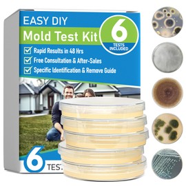 Mold Test Kit for Home – DIY Mold Detection for Surface, HVAC, and Indoor Air Quality, Includes Free Identification Guide