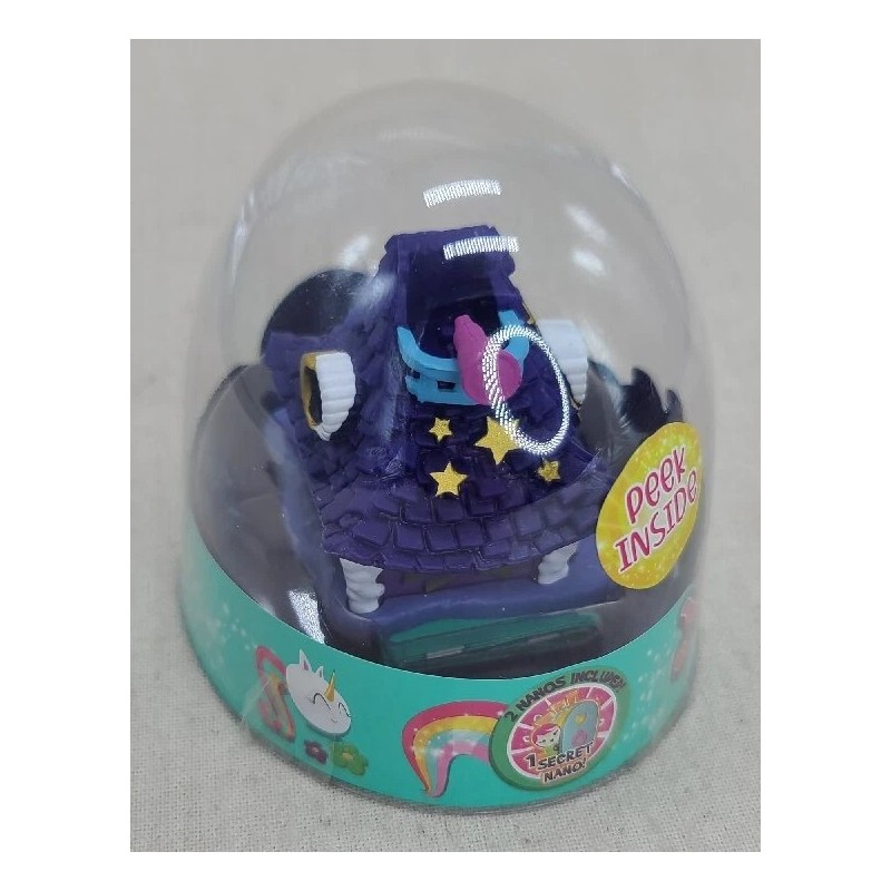 Jazwares Nanables Twinkle Twinkle Inn Miniature Purple House Secret Nano