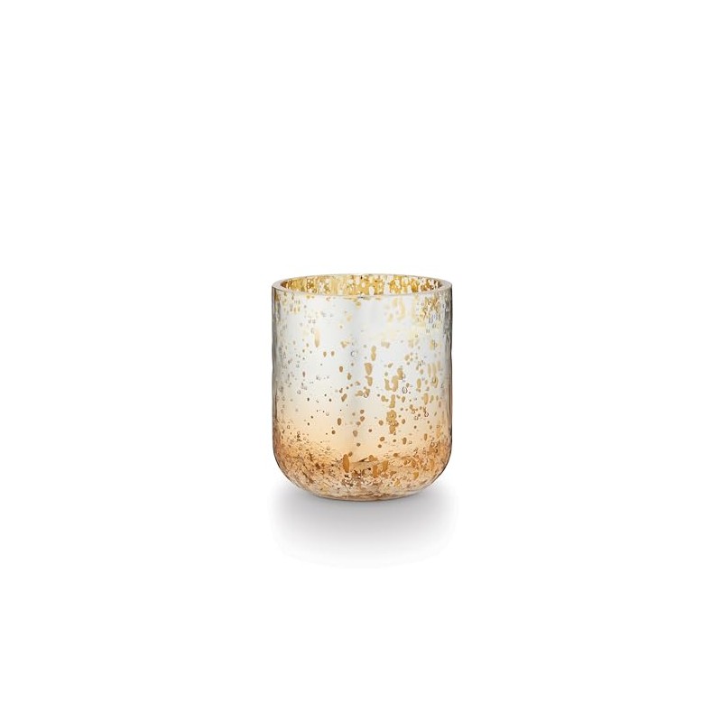 ILLUME Noble Holiday Balsam & Cedar Small Crackle Glass Candle