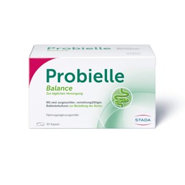 Probielle Balance Kapseln - Kapseln zur Unterstützung der Darmflora – zur Besiedlung des Darms - 1 x 90 Kapseln