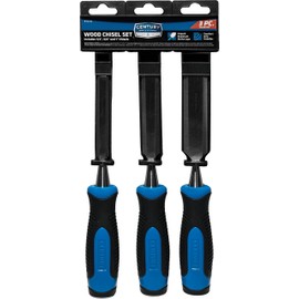 Century Drill & Tool 72313 Professional Wood Chisel Set, 3 Piece