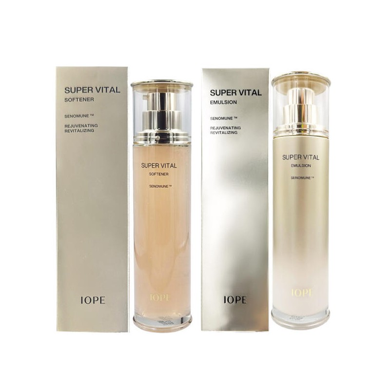 IOPE 아이오페 슈퍼바이탈 소프너150ml+에멀젼150ml 2종 단품 항산화 효과 IOPE Super