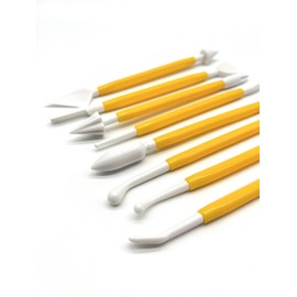 Unbranded Kids Plastic Modeling Clay Tools Smoother Edges Pottery Clay Sculpting Tools