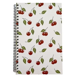 Coast Pop Spiral Notebook – 80-Page College Ruled Composition Notebook – 5.5 x 8.5 Inch Beautifully Designed Notebook – Fun, Colorful Designs – Ideal for Writing, Notes, Journal – Made in the USA (Cherry)