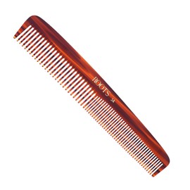Roots - Brown Combs For Hair - Dressing Comb - Thin And Wide tooth Comb