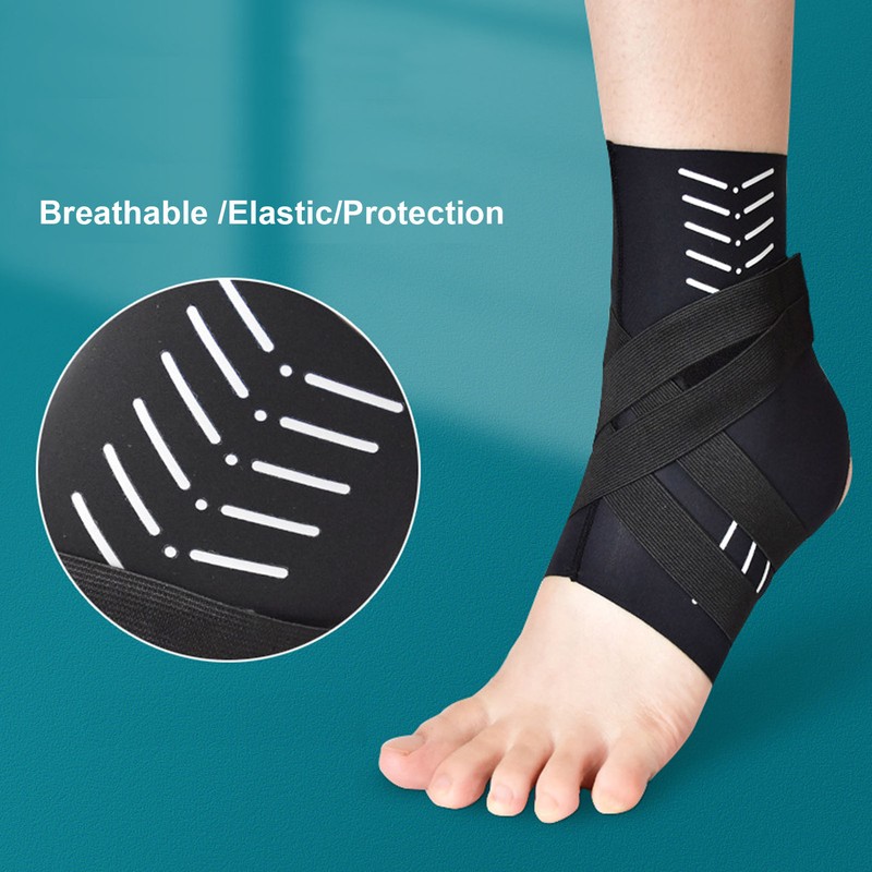 Ankle Support Brace Breathable Relieve Discomfort Foot Compression Sleeve Wraps