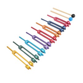 Tuning Fork, Long Vibrations, Aluminium Alloy Wooden Mallets, Resonant Tuning Fork Set, Corrosion Resistant, Fine Workmanship, Insomnia