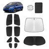 Full Window Sunshade for 2015-2020 Honda Fit,Windshield Side Triangular Rear