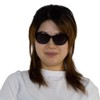 VITENZI Full Reader Sunglasses for Women, Cat Eye Tinted Reading
