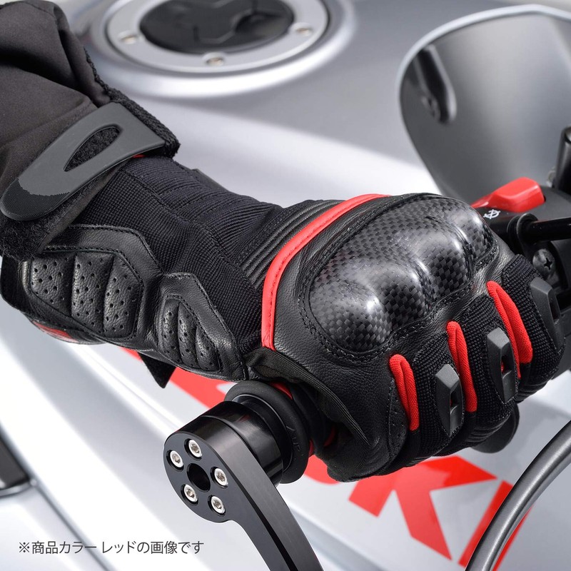 Daytona 15906 Motorcycle Gloves, Spring, Summer, Autumn, Winter, Carbon Protector,