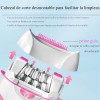 Depiladora Corporal Femenina Recargable Piernas Axila Bikini