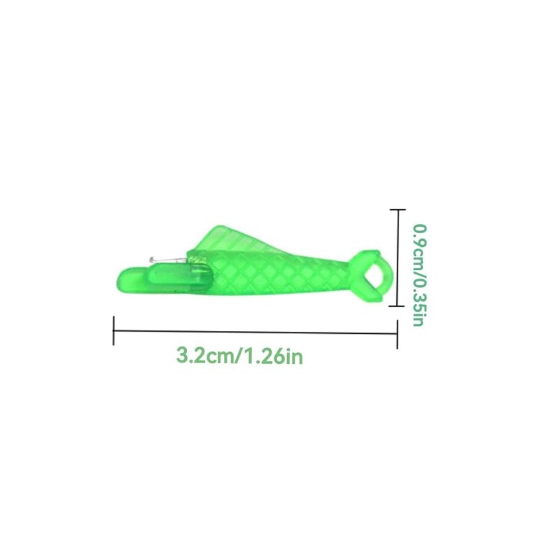 Fish Mouth Automatic Sewing Needle Threader - 15pcs Upgrade Quick