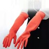 YIOIY Cleaning Gloves, Waterproof and Oil-Resistant Rubber Glove for Kitchen