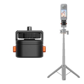 LOMUG Mini Quick Release Plate Tripod QR Camera Mount Adapter, Quick Setup Kit with 1/4 Inch Screw for Canon/Sony/Nikon Cameras/Zhiyun/Feiyu/DJI/Moza Stabilizers Switch Between Tripod/One