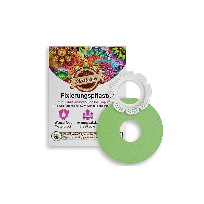 Diasticker® Freestyle Libre 2 - Sensor Enclosure "LibreProtect" (White) Includes