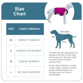 Lovelonglong Dog Backpack for Hiking, Multifunctional Dog Day Pack Zippered Travel Dog Saddle Bag Outdoor Hiking Backpack with 2 Capacious Side Pockets for Small Medium Large Dogs Red XS