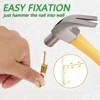 162Pcs Heavy Duty Picture Hooks for Hard Walls-Picture Hanging Kit