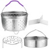 Haswe Steamer Basket for instant Pot Pressure Cooker, Accessories Set