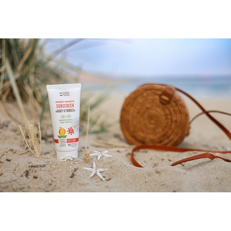 WOODEN SPOON Organic Sun Cream "Baby & Family" SPF 50