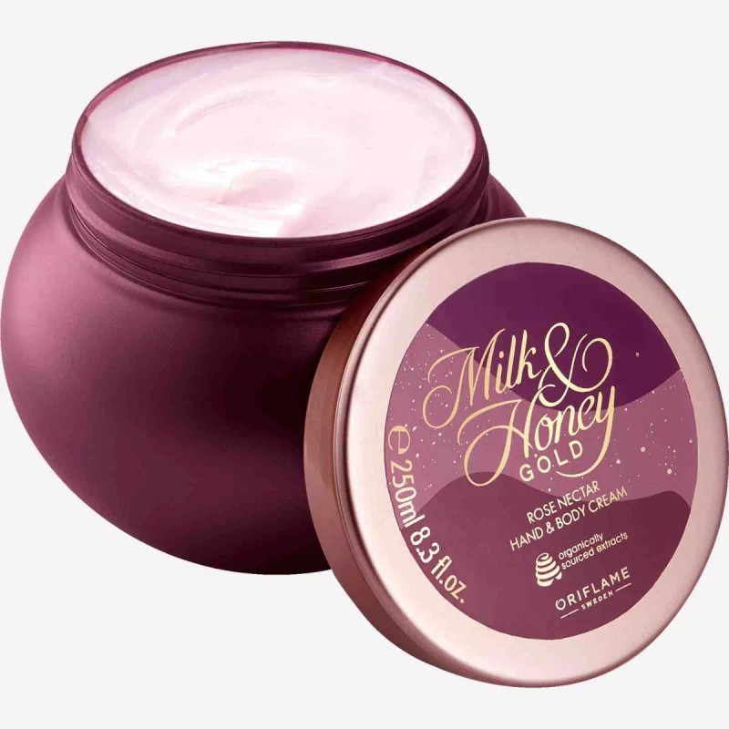 Oriflame Crema Nutritiva Para Cuerpo-manos Leche Y Miel Oriflame