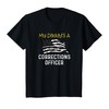 Corrections Officer Shirt Thin Silver Line Boys Girl Toddler T-Shirt