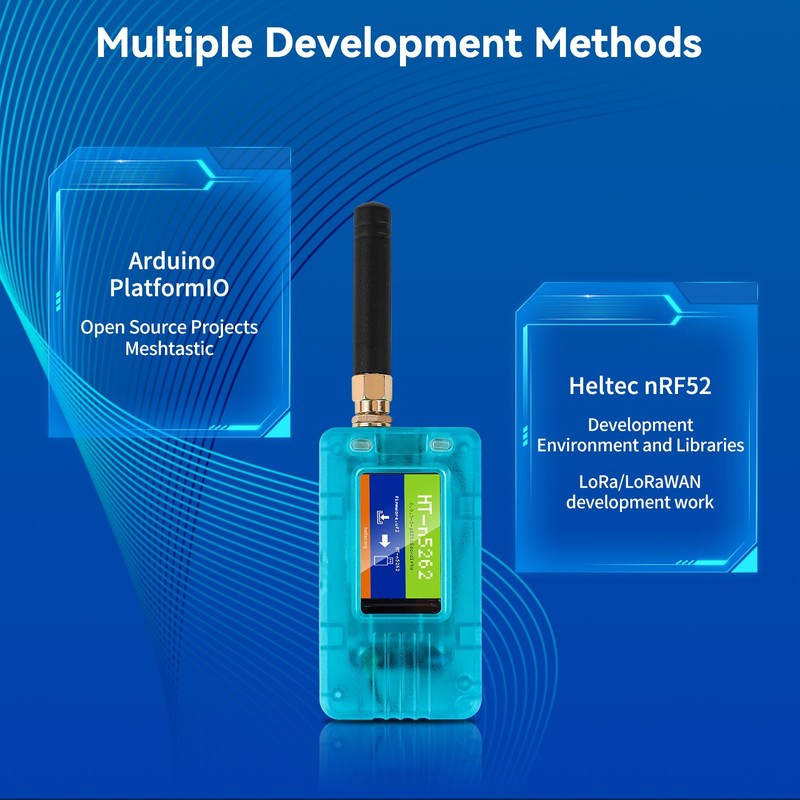 YELUFT Mesh Node T114 with Case & GPS Module, nRF52840