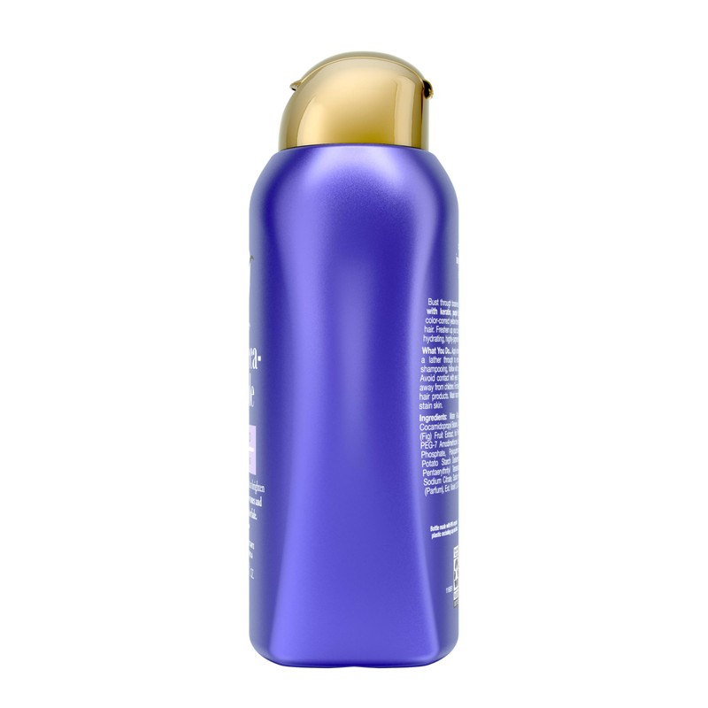 OGX Impecca-Blonde Purple Toning Shampoo, 13 fl oz