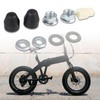ZHOUSUFEN Electric Bicycles Hub Motor Axles Front Lock Nut Lock