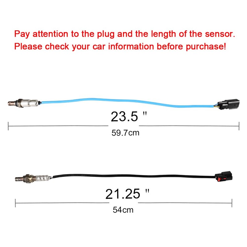 JDMON 4PCS O2 Oxygen Sensor Upstream Downstream Replacement for Ford