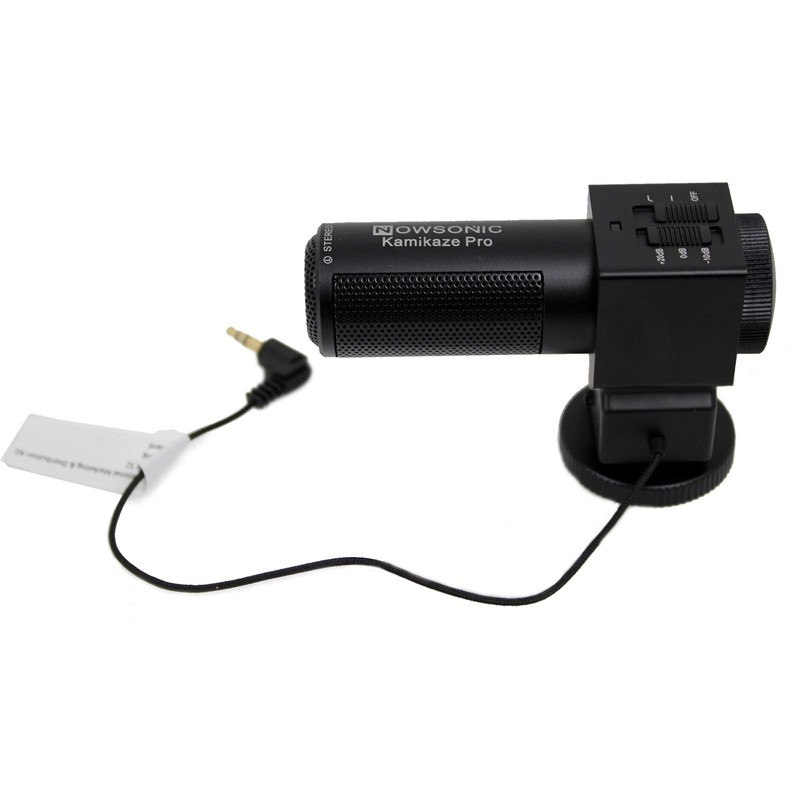 Nowsonic Kamikaze Pro Shotgun Microphone for DSLR Camera