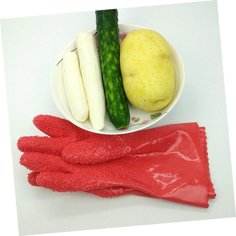 OSALADI Potato Gloves for Potato Peeling 1 Pair Gloves Food