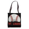 St. Louis Baseball Tote Bag