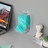 Hipiwe Clear Qtip Dispenser Wall Mount Acrylic Q Tip Holder