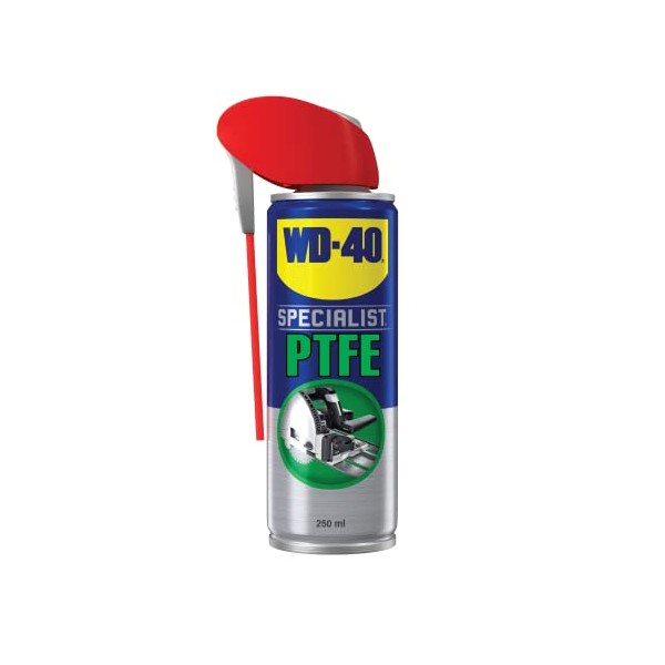 WD-40 Specialist High Performance PTFE Lubricant 400ml - Ultimate Multi-Surface Lubrication for Work, Home, and Outdoors