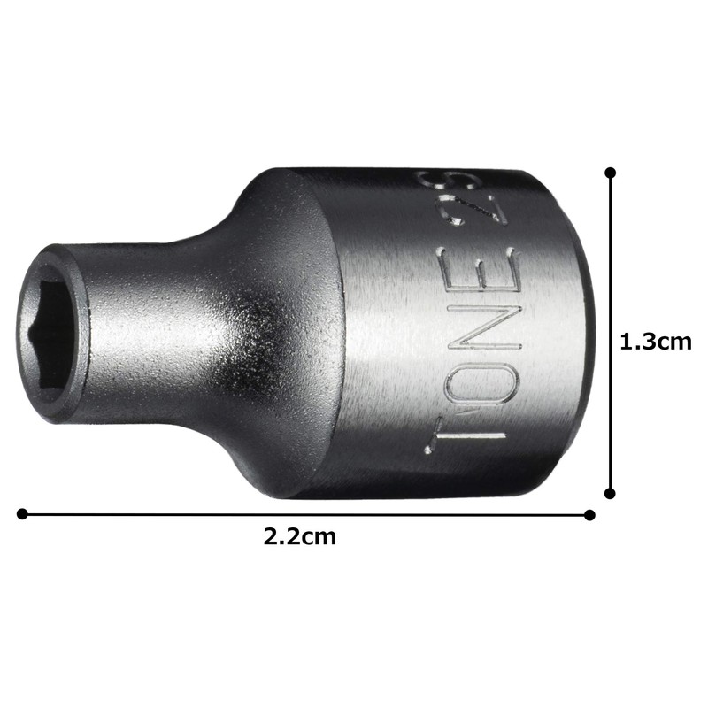 Tone Socket (6 Angles) HP2S-04 Insertion Angle 0.25 inch (6.35