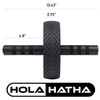 HolaHatha Compact Exercise Fitness Abdominal Core Building Workout Single Non