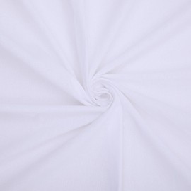 White Cotton Fabric by The Yard - Muslin Fabric Textile White Draping Craft for Sewing DIY Crafting Design Blenched 5 Yards