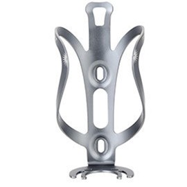 Tailcle Bike Water Bottle Holder, Water Bottle Holder for Bike Aluminum Alloy, Universal Bike Water Bottle Cage for Road, Mountain and Gravel Bikes (Titanium)