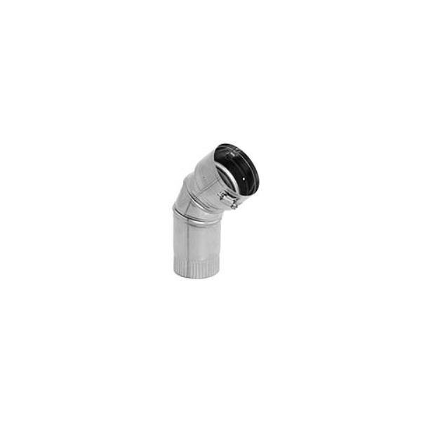 323710 10" x 45 Degree Adjustable Elbow 316Ti