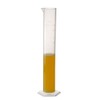 sourcing map Plastic Graduated Cylinder, 250ml Measuring Cylinder, Science Test