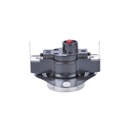 Senasys 3/4" Snap Disc Manual Reset Thermostat Switch - open (limit) At 350°F ± 8°F, air stream mount, 90° terminal orientation, part number 404-440A482-521