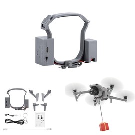 NyTfxkeJ AIR 3/AIR 3S Airdrop System Dropper Transport Payload Release Device Throwing System for Wedding, Fishing Bait, Outdoor Search Props for AIR 3/AIR 3S Drone Accessories