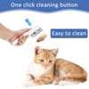 2Pcs Self Cleaning Stainless Steel Cat and Dog Combs Set,