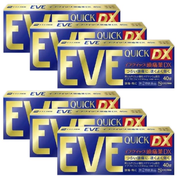 EVE [Designated second -class drugs] Eve Quick headache medicine DX 40 tablets [set of 6]