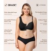 BRABIC Front Closure Bras for Women Post Surgery Compression Mastectomy