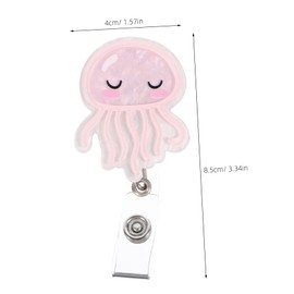 SEWACC Nursing Badge Reels Portable ID Card Holder Badge Buckle for Nurses Doctors