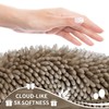 Yimobra Chenille Bathroom Rugs Non Slip, Extra Thick Soft Absorbent