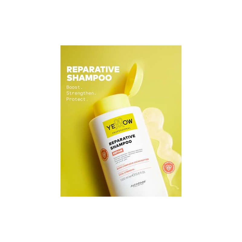 Alfaparf Yellow Repair Reparative Shampoo 500 ml (Nuevo Modelo)