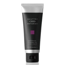Quattro Botanico Hand Cream, Retinol Formulated, Botanical, Essence In, Hand Cream, 1.6 oz (45 g), Lime & Blackberry Scent, Hand Care, Additive-Free, Smooth, Non-Cling, Moisturizing, Men's, Women's, Gift